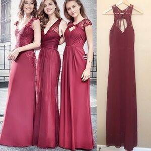 Hayley Paige occasions lace bridesmaid dress